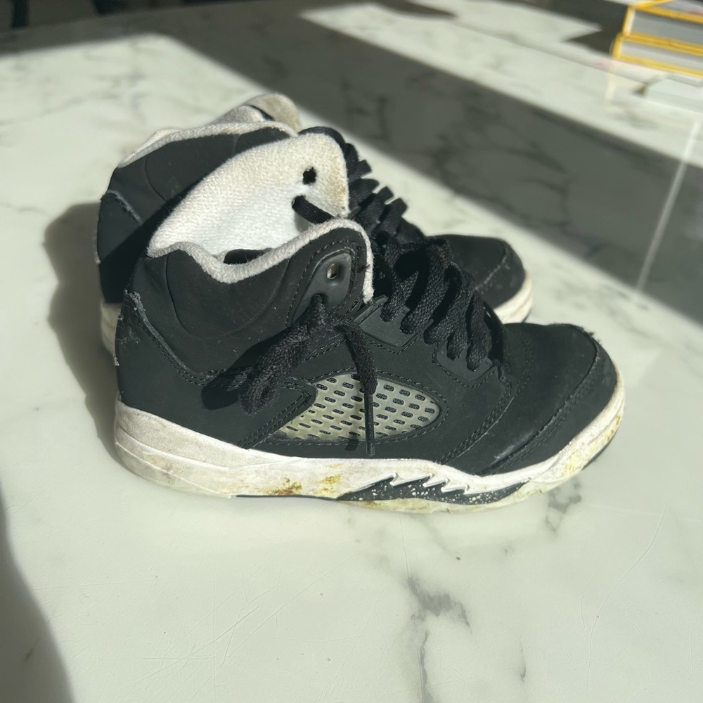 Kids Black Nike Jordan Sneakers